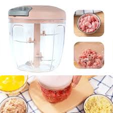 Manual Chopper / Speedy Chopper / Hand Chopper / Manual Chopper / Hand Cutter / Food Processor / 900ML with 5 Blades / 500ML with 3 Blades