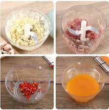 Manual Chopper / Speedy Chopper / Hand Chopper / Manual Chopper / Hand Cutter / Food Processor / 900ML with 5 Blades / 500ML with 3 Blades