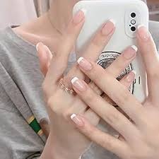 Press on nails for girls artificial nail with glue 1 mini filler